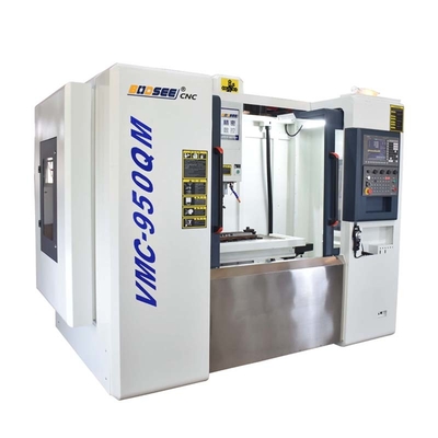 VMC quatro rigidez forte da tabela de trabalho da máquina de trituração 1500x420mm do CNC da linha central