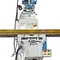 Máquina de trituração vertical da torreta com curso manual da X-linha central de 760mm