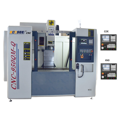 Centro fazendo à máquina vertical 8000mm/Min Cutting Rapid Feed do Cnc de 3 linhas centrais